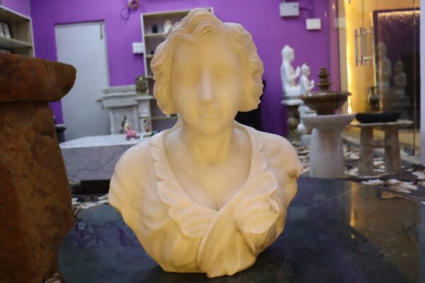IMG_8631 Elegant Marble Lady Sculpture
