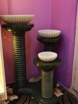 Green Designed 3-way pillars