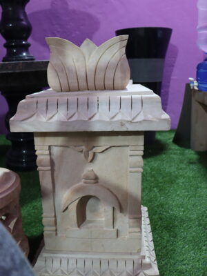 designed Sandstone Tulsi Pots