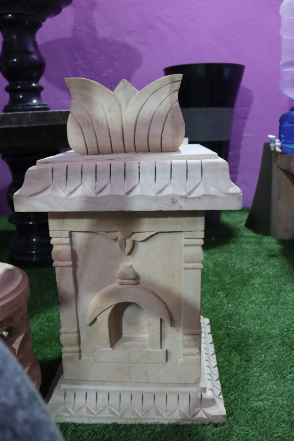 IMG_8745 designed Sandstone Tulsi Pots