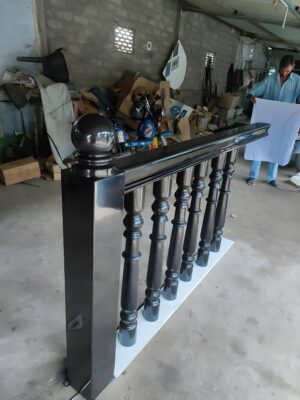 Solid Black Granite  Balusters